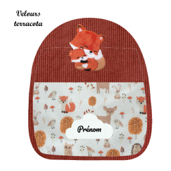 Sac à dos câlin de renards