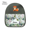 Sac à dos brodé renard roux