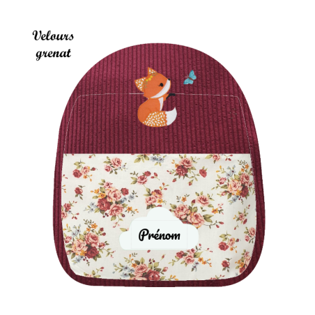 Sac à dos renarde au papillon