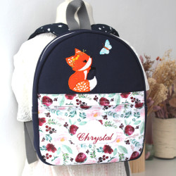 Sac à dos renarde au papillon