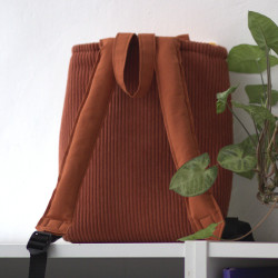 Sac à dos coulissant renard roux