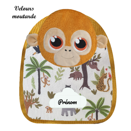 Sac à dos maternelle orang outan