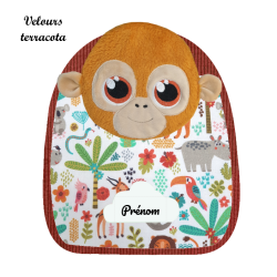 Sac à dos maternelle orang outan