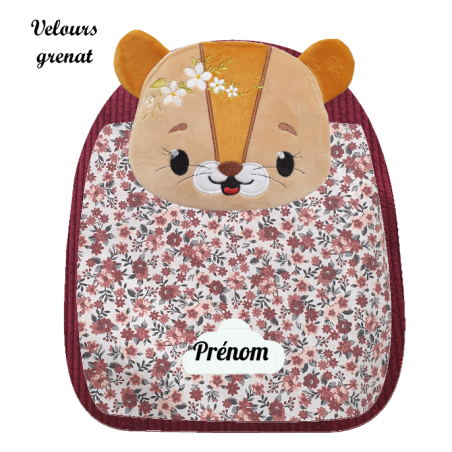 Sac à dos maternelle lionne