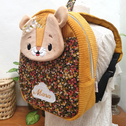 Sac à dos maternelle lionne