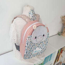Sac à dos maternelle hippopotame