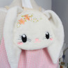 Sac à dos coulissant lapin brodé