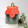 Sac à dos rabat feuille érable