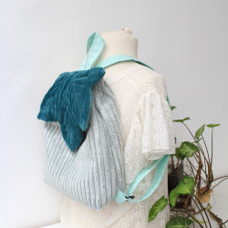 Sac à dos rabat feuille érable