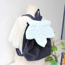 Sac à dos rabat feuille érable