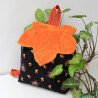 Sac à dos rabat feuille érable