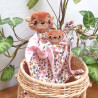 Minie loutre doudou bébé