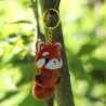 Porte clé panda roux