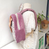 Sac à dos loutre et son bébé crèche et maternelle personnalisable prénom brodé fabriqué en Provence