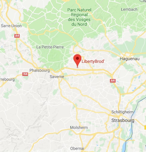 Carte google Vue extérieure de l''atelier