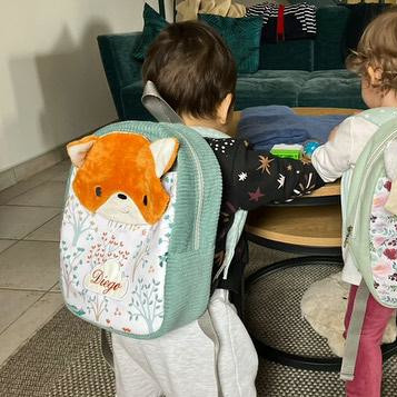 sac à dos renard roux