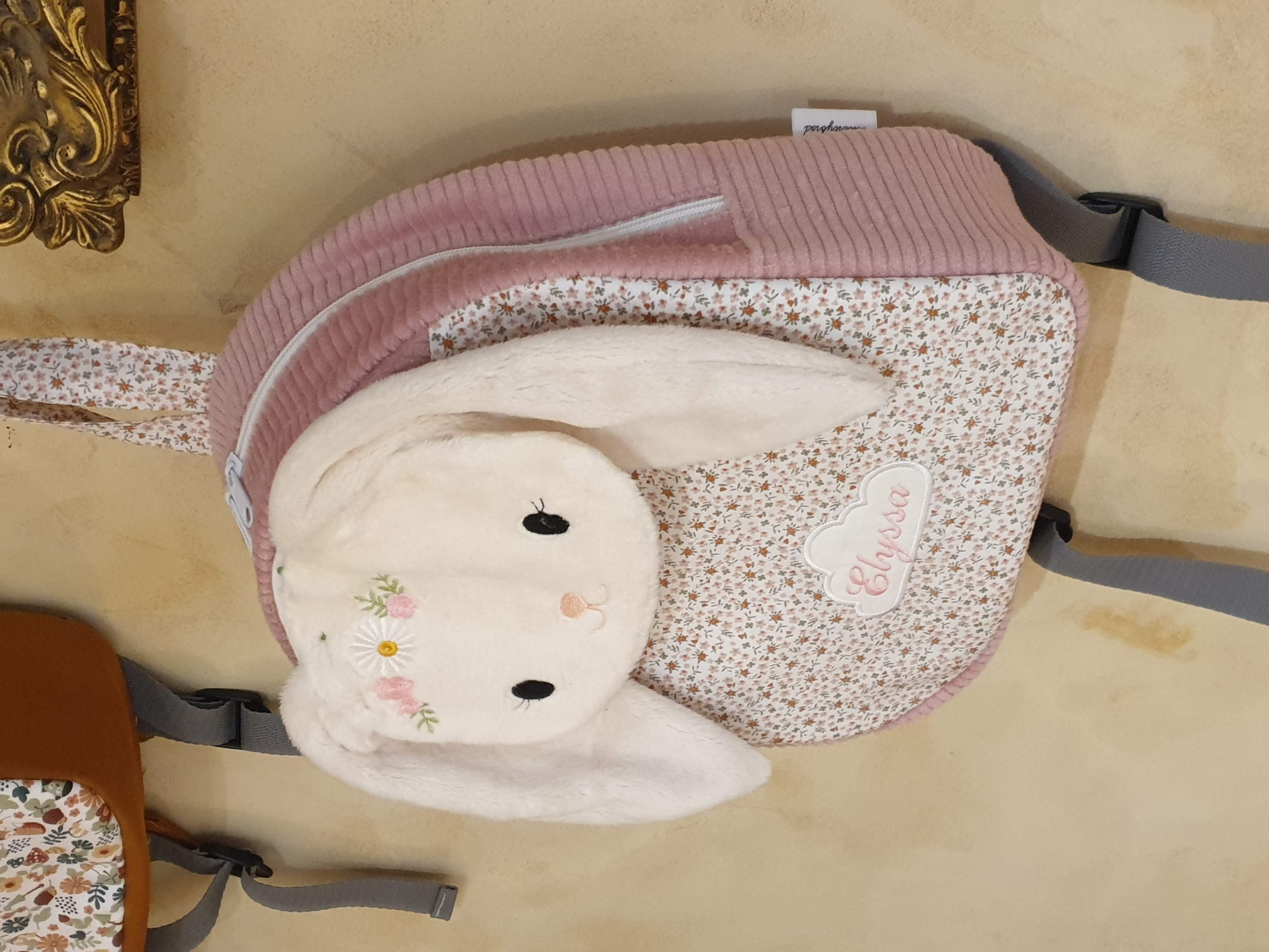 Sac lapinette prête au départ de l'atelier