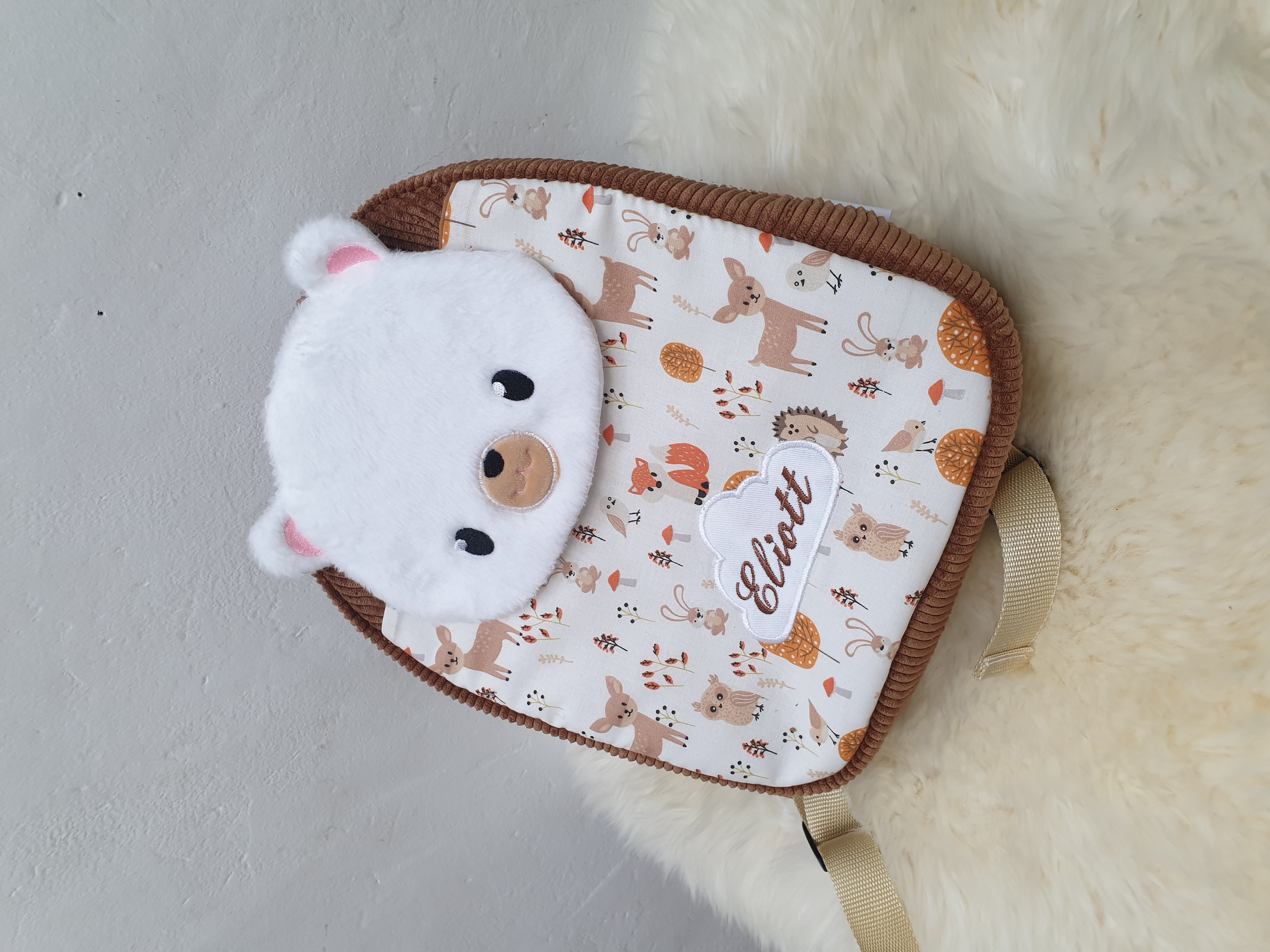 Sac ourson pour Eliott