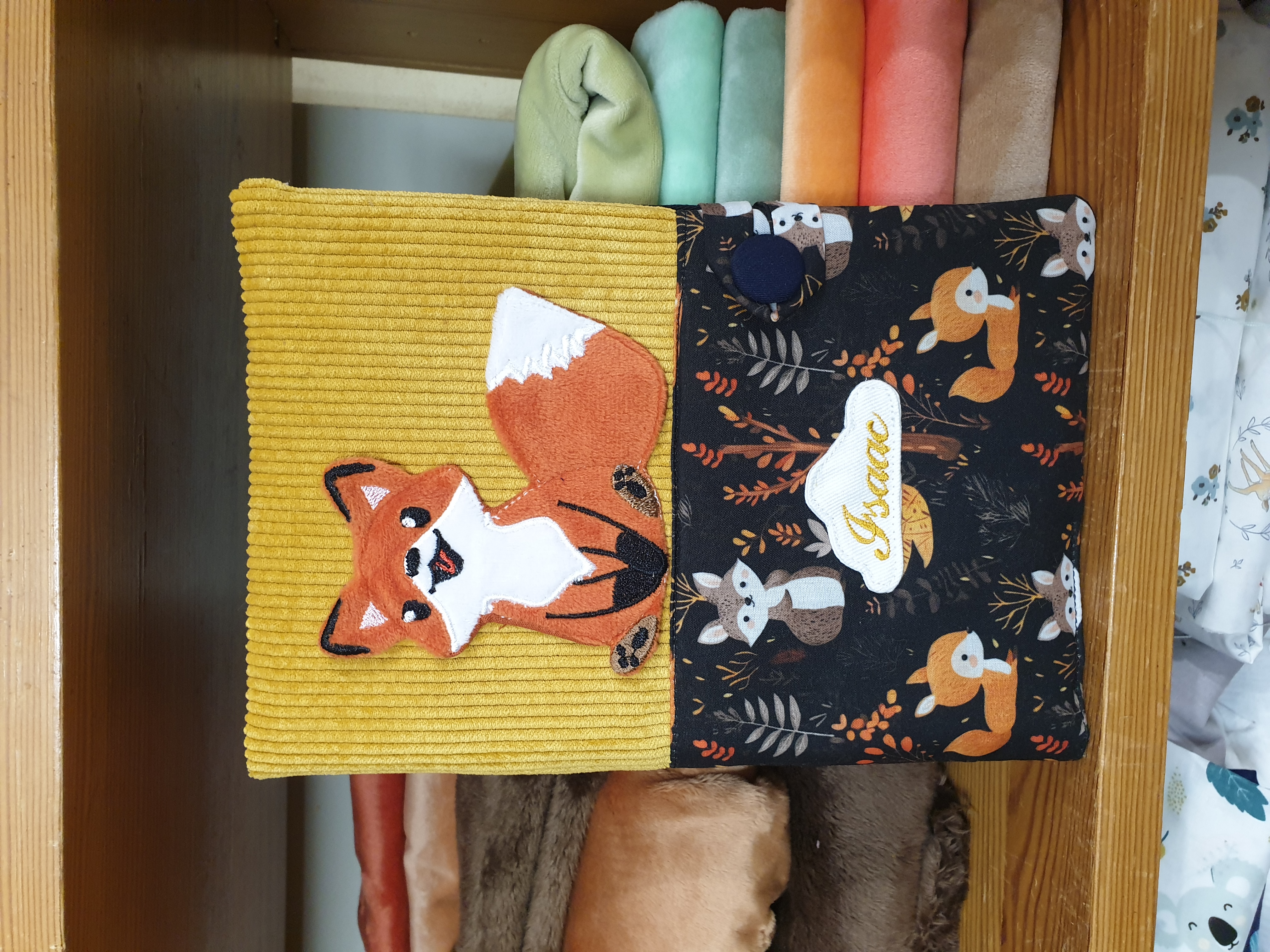 Carnet de santé renard roux